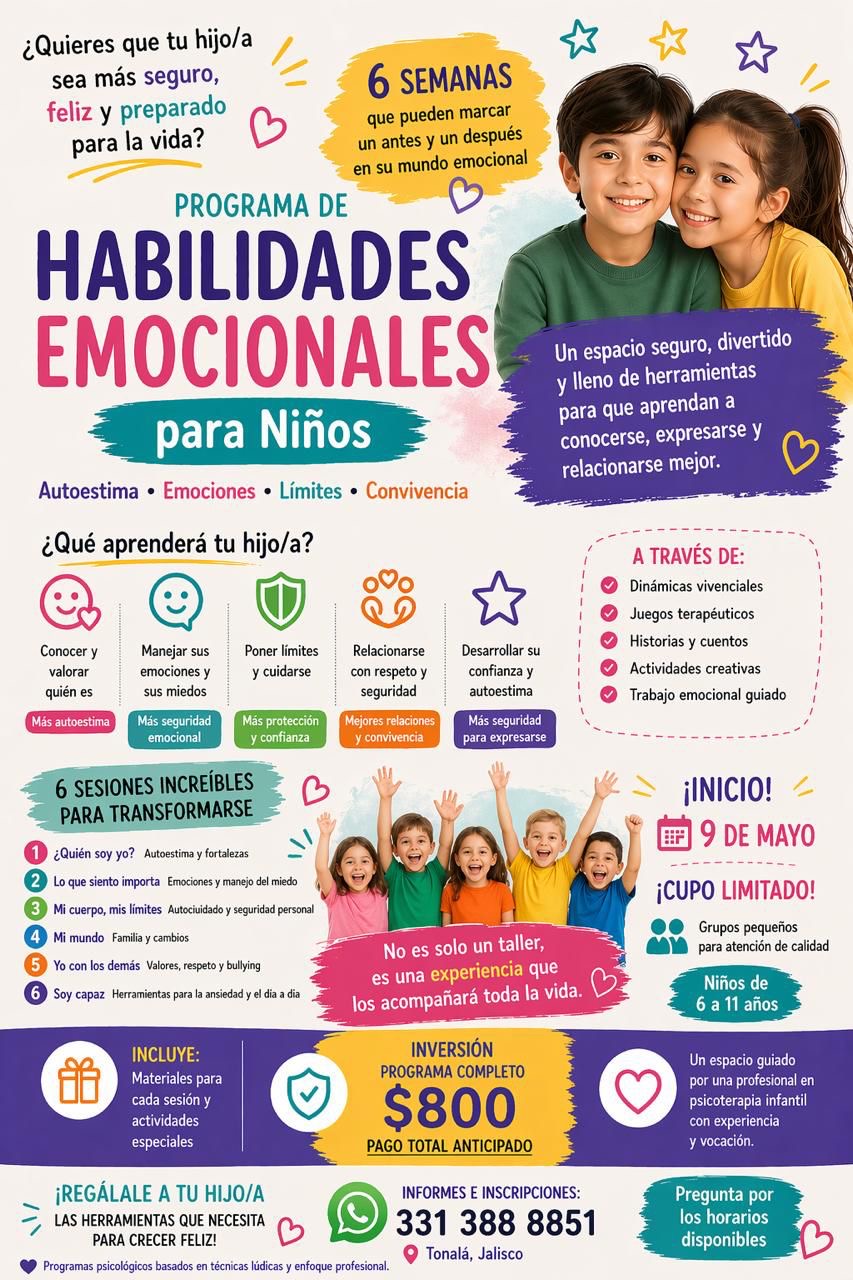Programa de habilidades emocionales para niños